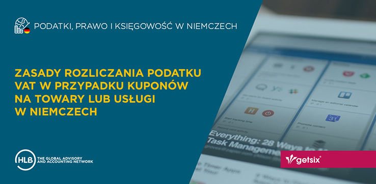 Zasady rozliczania podatku VAT w przypadku kuponów na towary lub usługi w Niemczech