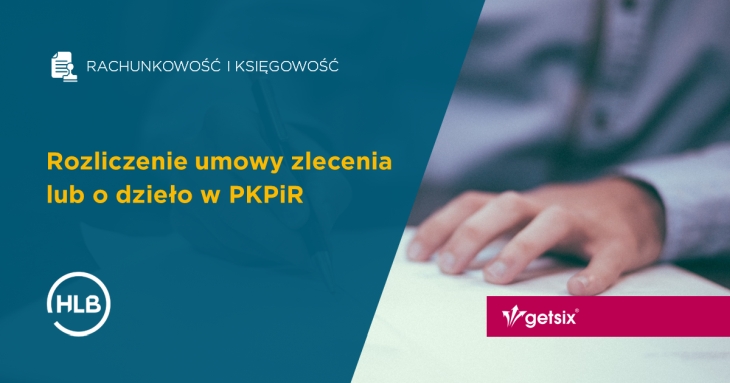 Rozliczenie umowy zlecenia lub o dzieło w PKPiR