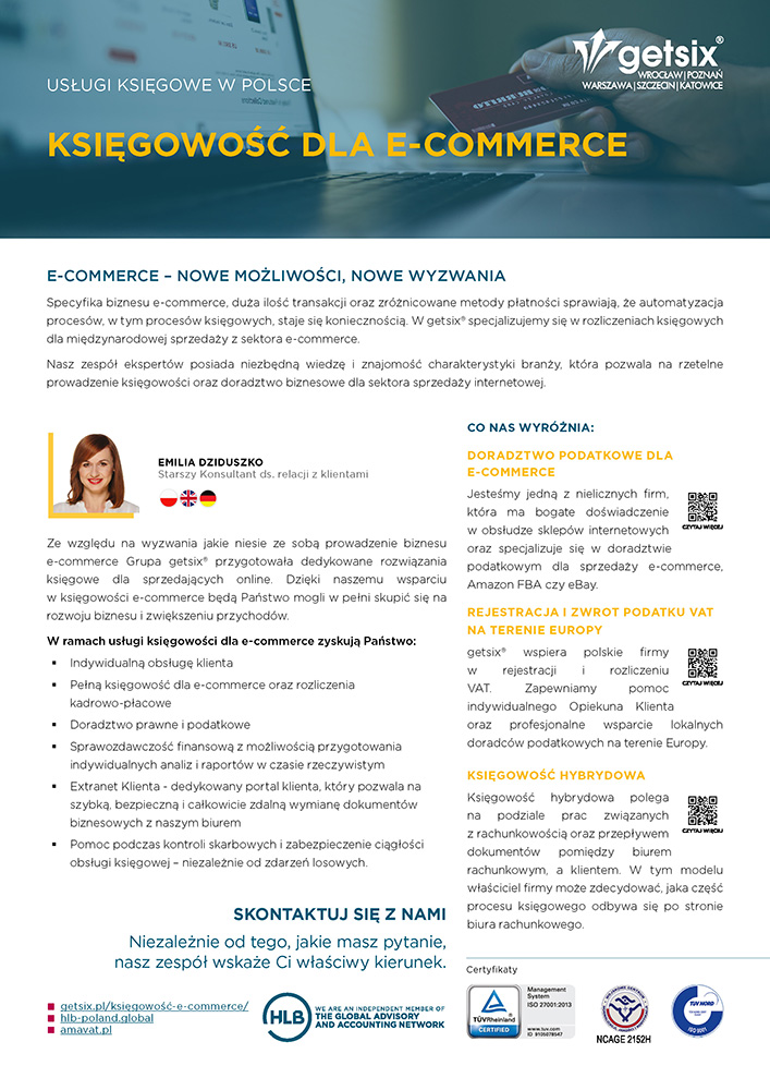 Księgowość dla e-commerce