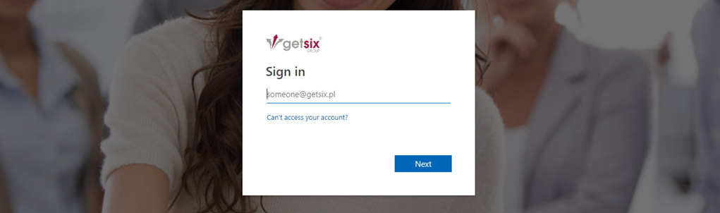 getsix® Customer Extranet Logowanie do getsix® Customer Extranet