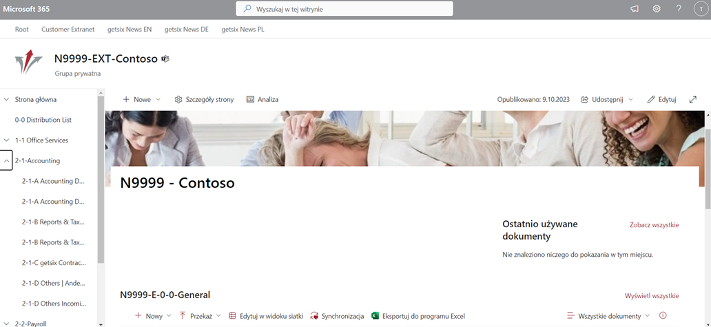 getsix Customer Extranet ACCOUNTING & PAYROLL getsix Customer Extranet ACCOUNTING & PAYROLL