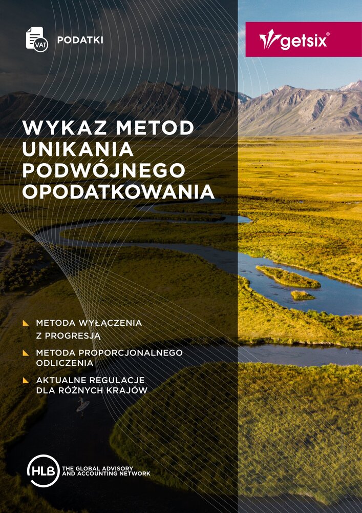 Wykaz metod unikania podwójnego opodatkowania