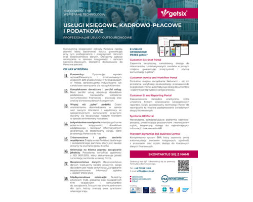 Company profile one pager PL